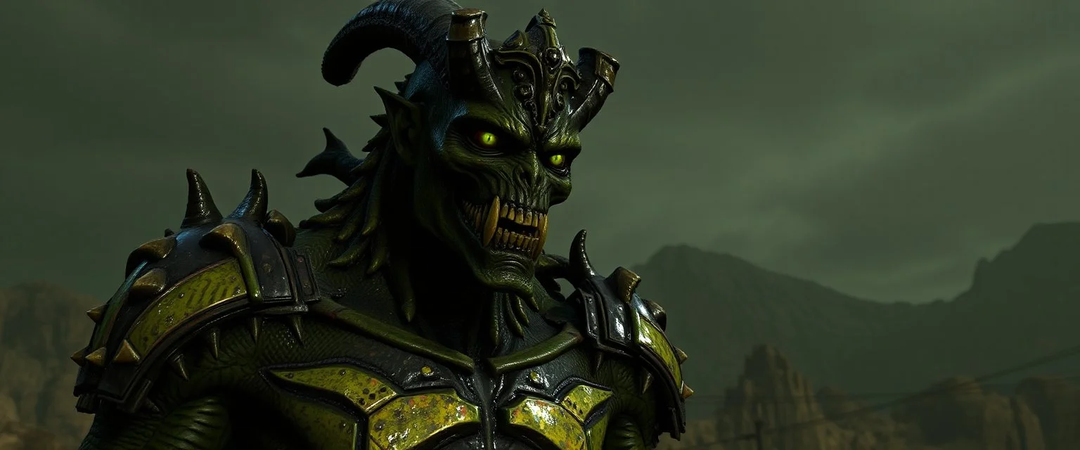 what sauron actually looks like as fallout 4 super mutant