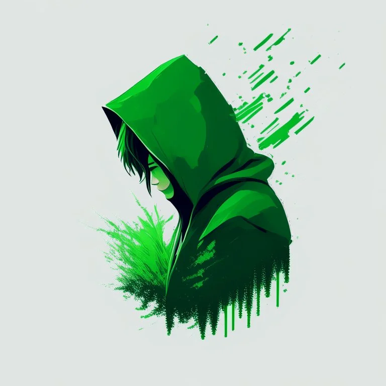 green, minimalistic, banner, beautiful, drawing, art, code, full, png