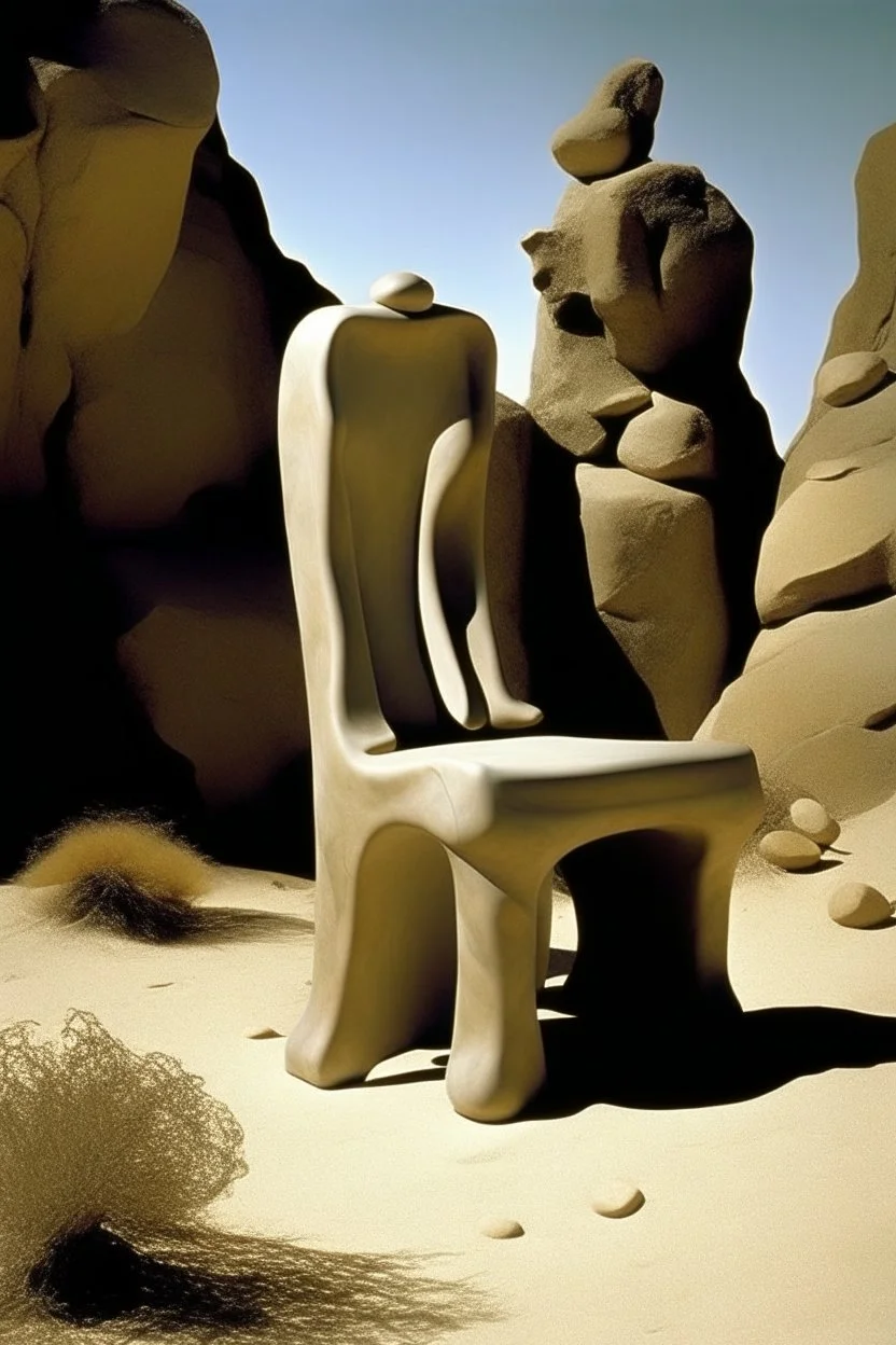 stone chair by Dali