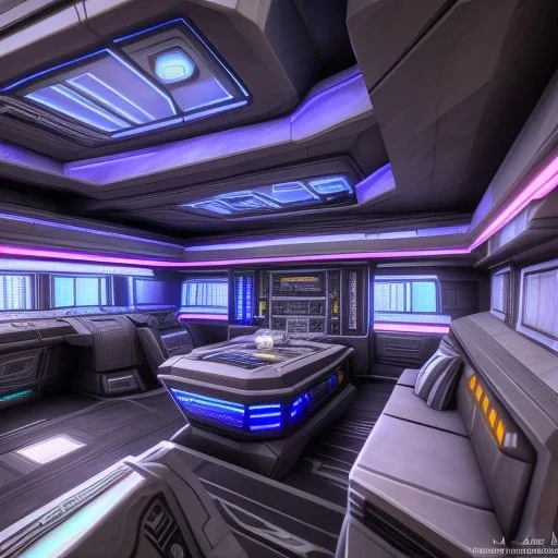 galactic ship interior, command post, 64K, hyperdetailed, intricate