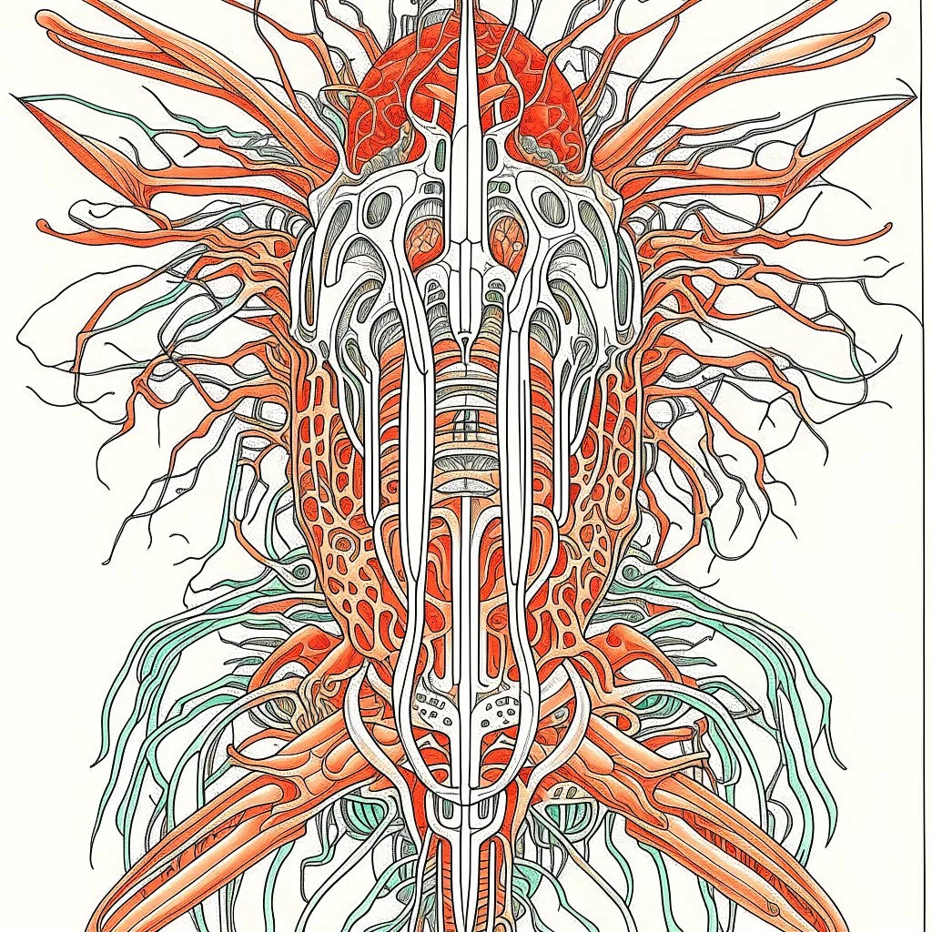 No scrotum of my son will be a cathedral for maggot mealworm or boll weevil, hallucinatory color pen complex illustration, intricate detail, , dramatic volumetric lighting, splash art, concept art, by Gerald Scarfe.