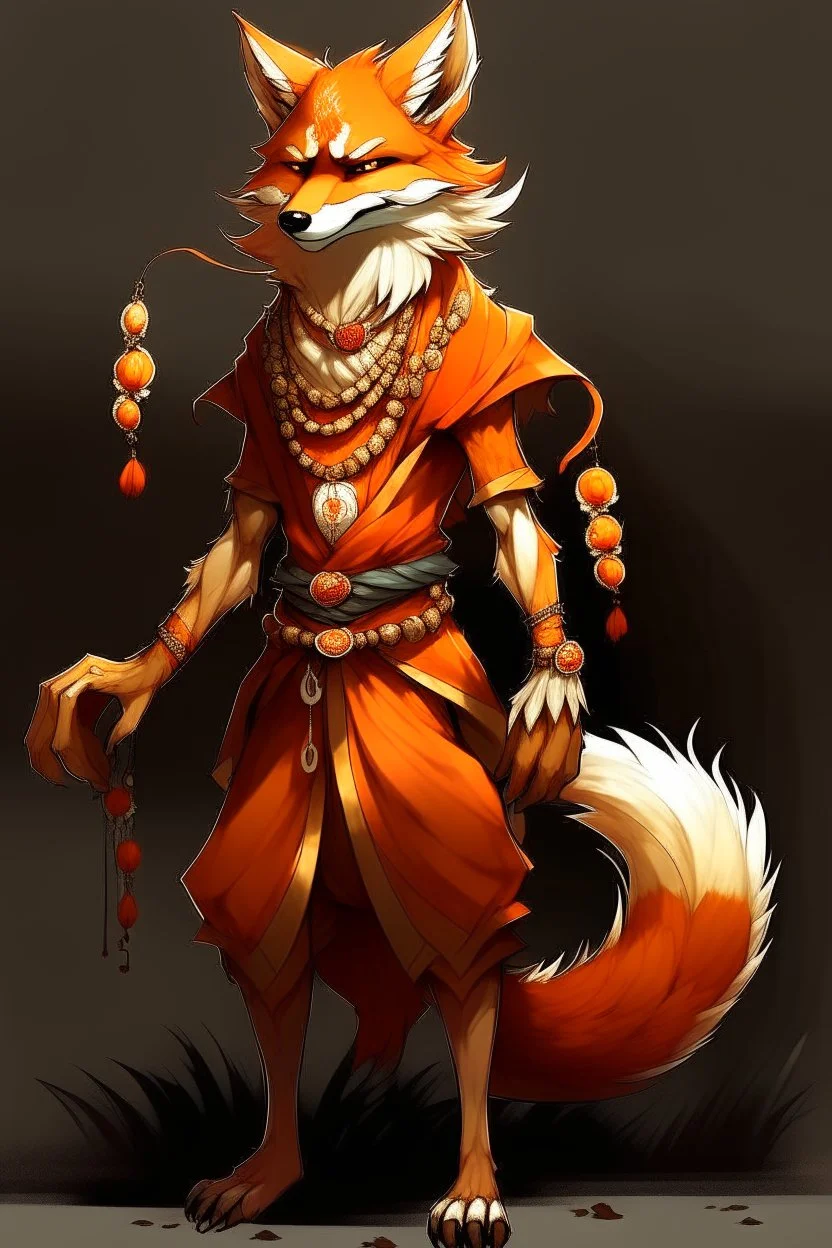 fox of nine tails humanoid god dnd