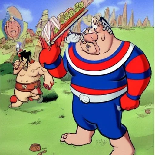 mix obelix and captain america