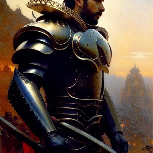 portrait of 'Briareos - Appleseed Alpha',ancient japanese armor, painting by gaston bussiere, greg rutkowski, yoji shinkawa, yoshitaka amano, tsutomu nihei, donato giancola, tim hildebrandt, evan lee,oil on canvas, cinematic composition, extreme detail,fit full head inside picture,16k