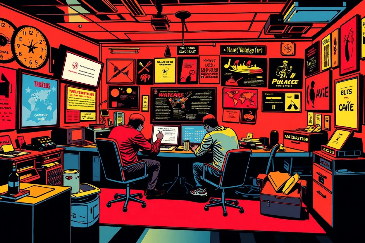 pop art pixels 1000 images cool degen mfer trade - retreat - strategise - repeat