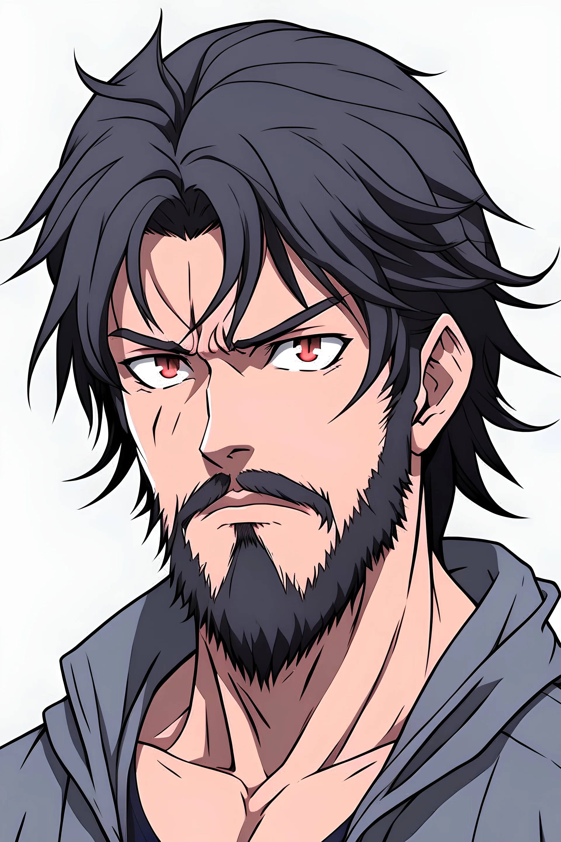 And why can't MCs ever grow a beard : r/Animemes