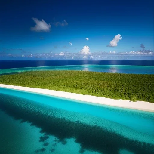 Matira Beach, French Polynesia,aerial view,cloudy,extremely detailed digital painting, high resolution,8k, realistic, beautiful, volumetric lighting, mystical colors ,perfectly centered image, perfect composition, rim light, beautiful lighting,masterpiece, stunning scene, raytracing, anatomically correct, in the style Van Gogh and robert e howard and Ken Kelley and Ohrai Noriyoshi and Simon Bisley and tomzj1.