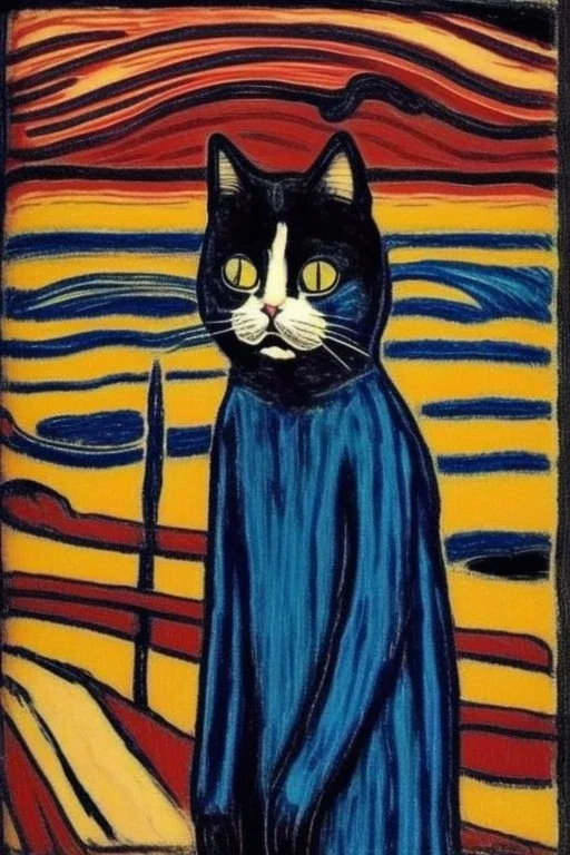 Katze Edvard Munch Der Schrei