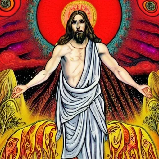 Psychedelic Jesus After Psychedelics