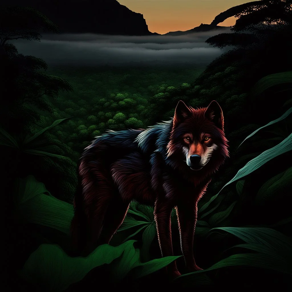 big-wolf-dusk-landscape-in-the-jungle-wewt-on-stablecog