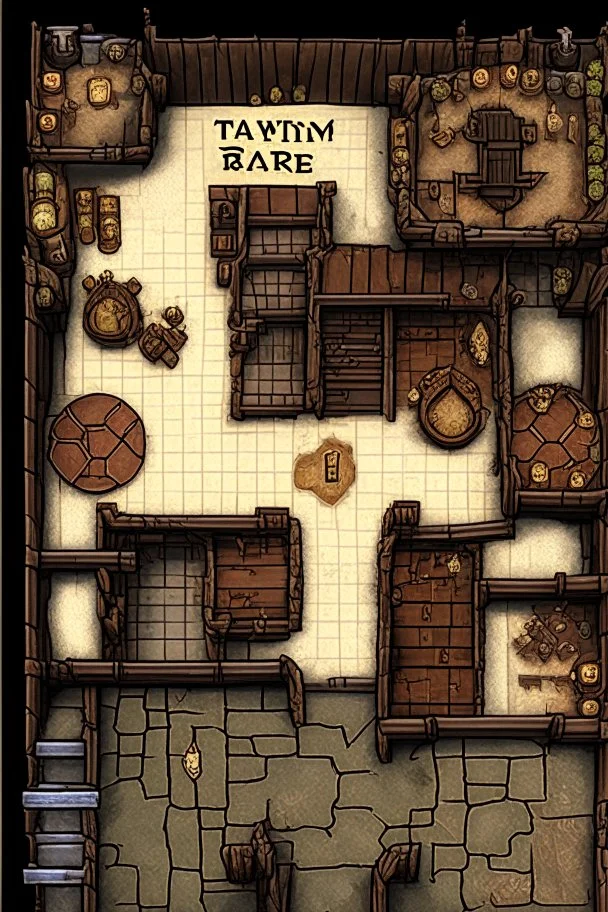 tavern dnd battlemap