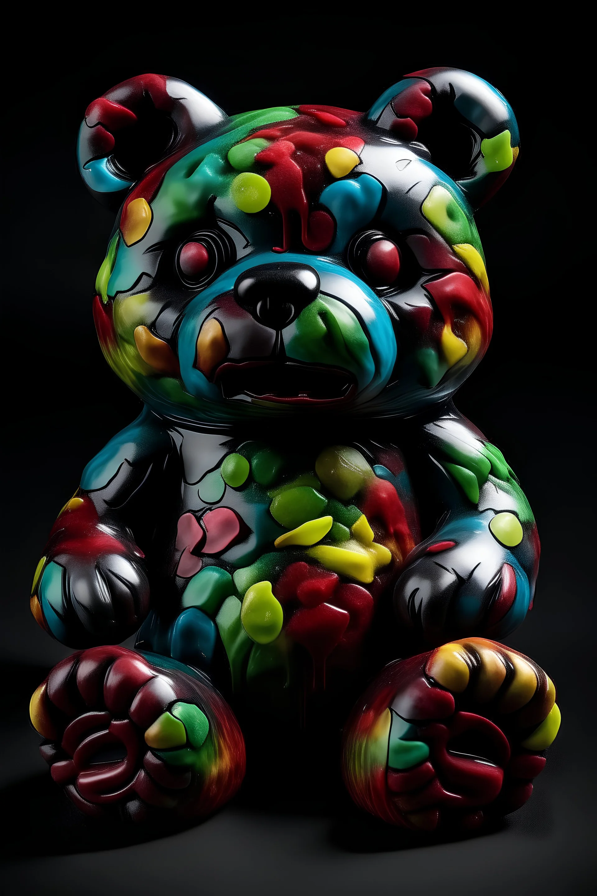 evil candy bear