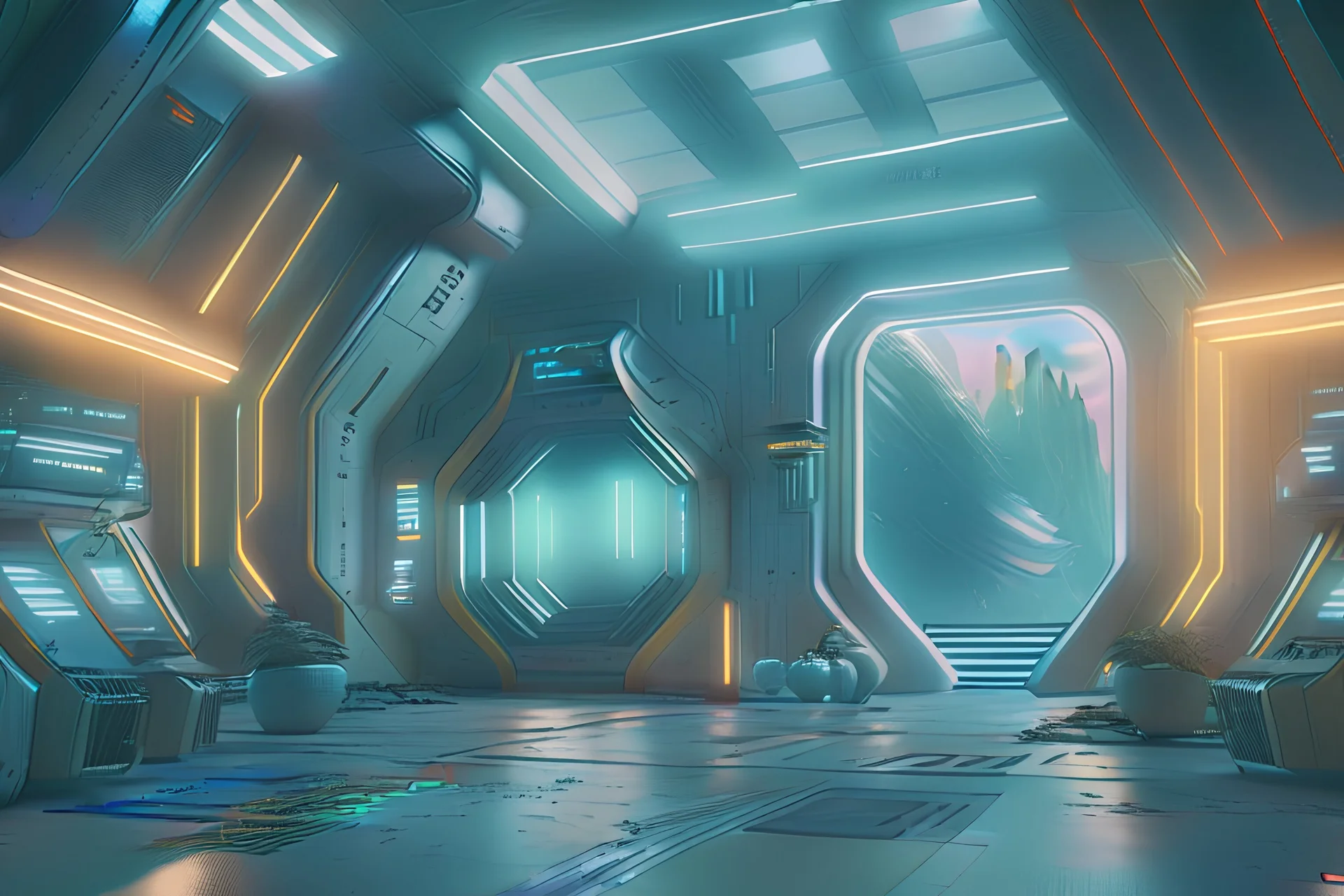 futuristic enviromment, arri, 8k, realistic