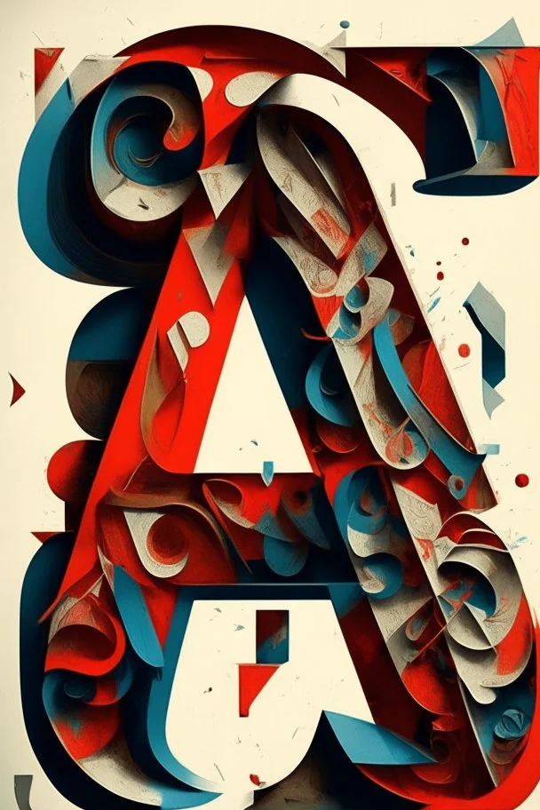 RUSSIAN RUSSIAN CULTURE OF SPEECH, A - Russian letters are an abstract composition. Russian Russian letters are waltzing around a large Russian letter A.