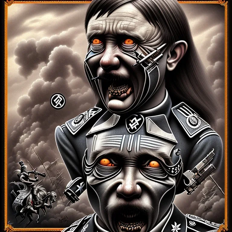 Adolf Hitler iron maiden