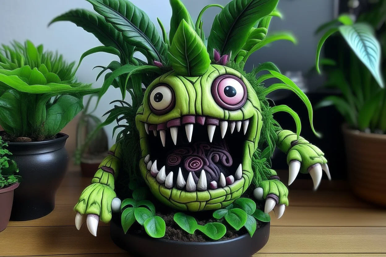 A My Singing Monster Plant-Psychic Monster