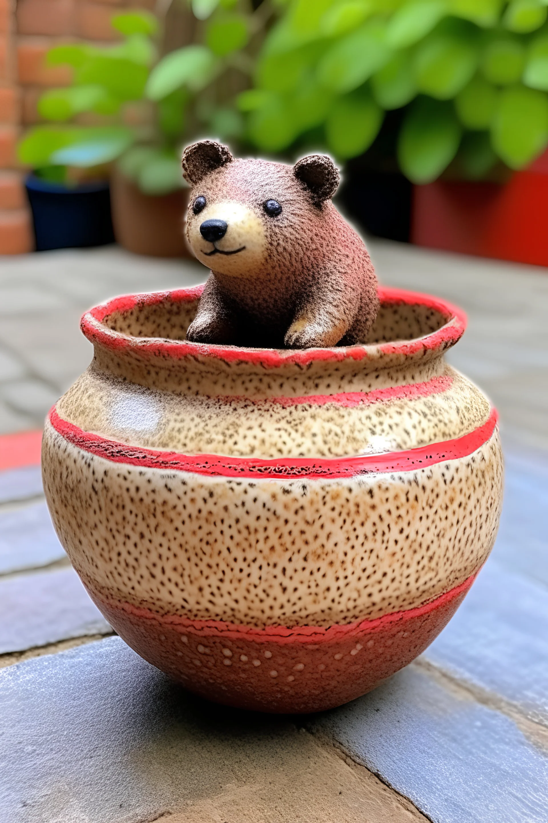 poor animal pot