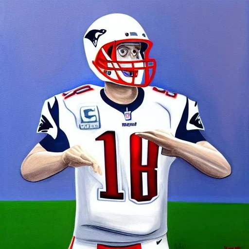 Portrait of Tom Brady