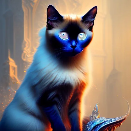  Splash art, a beautiful full bodied woman with gorgeous Siamese cat , seated, ((dark background)), blue eyed, epic Instagram, artstation, splash style of soft muted paint, contour, realistic, hyperdetailed intricately detailed , unreal engine, fantastical, intricate detail, splash screen, complementary colors, fantasy concept art, 8k resolution, deviantart masterpiece, oil painting, heavy strokes, paint dripping, splash arts