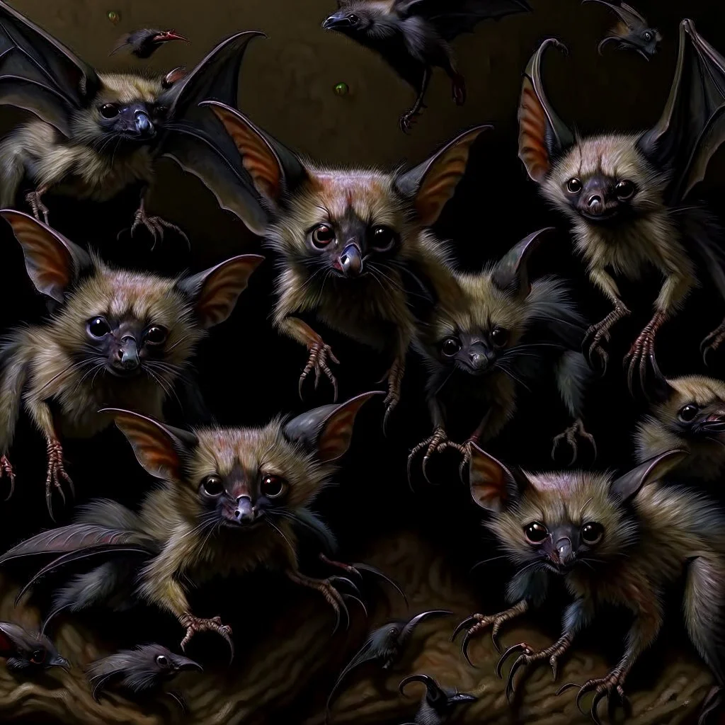 realist animals bats