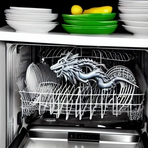 dragon,dishwasher