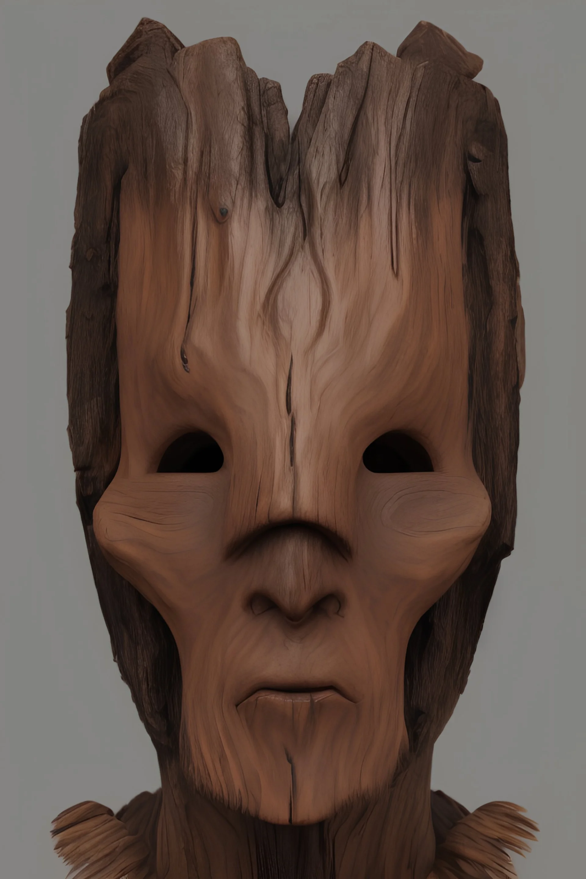 Rutkowski forest cultist in wooden mask