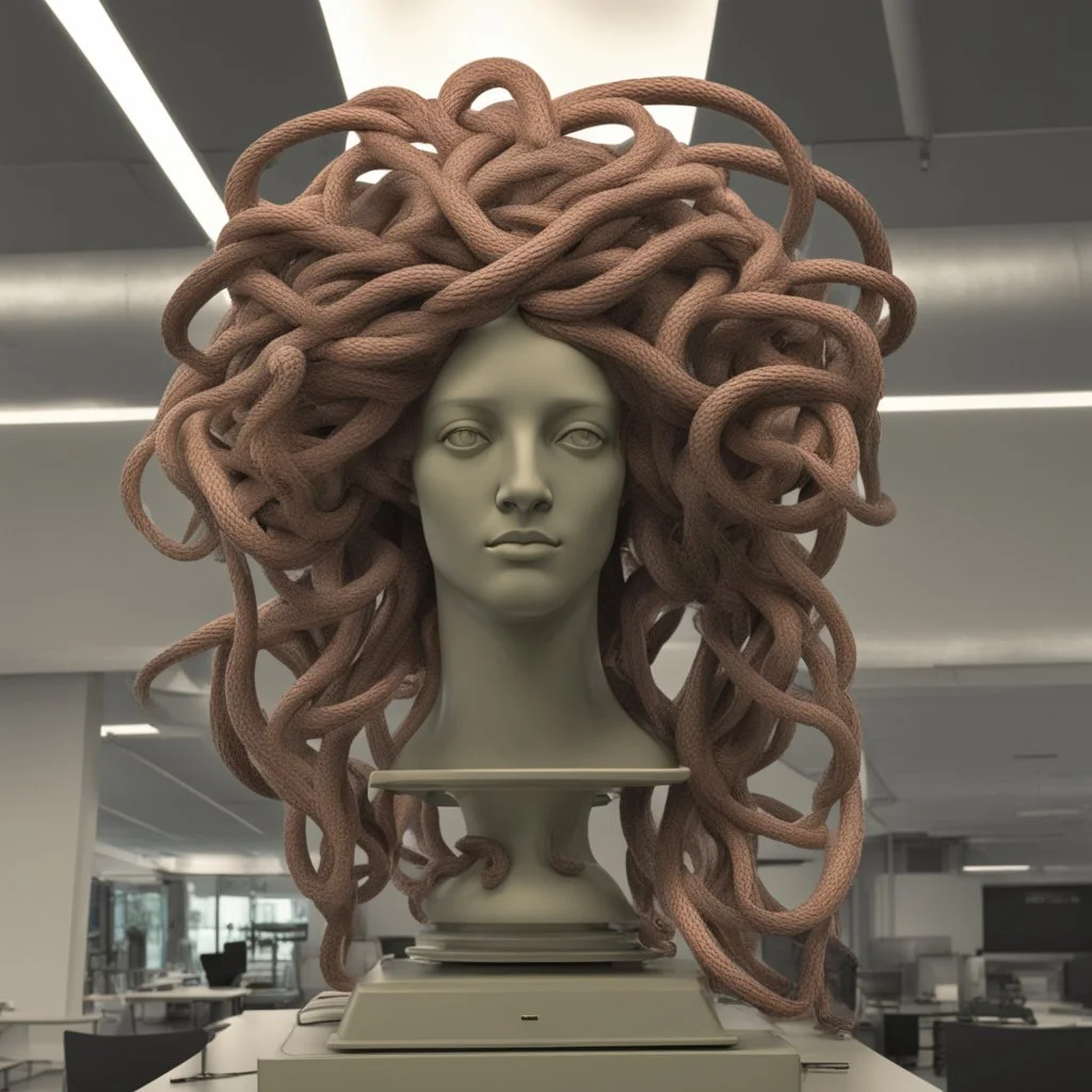 medusa with ethernet cables