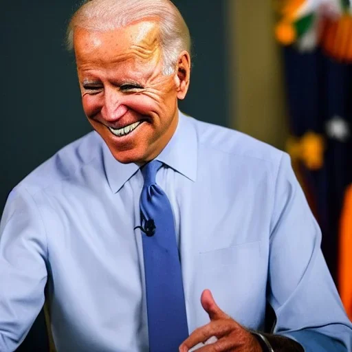 joe Biden laughs at homeless people