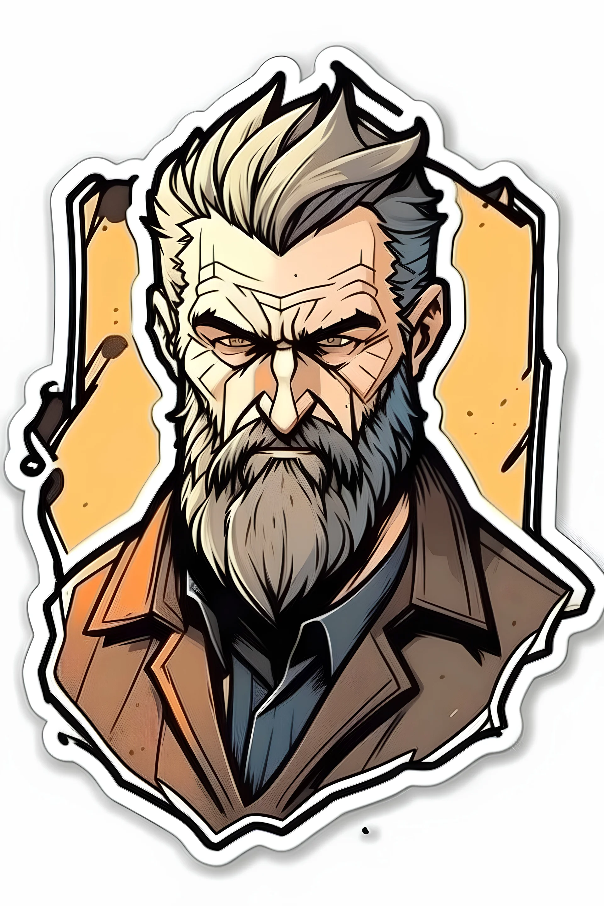 unique logan sticker