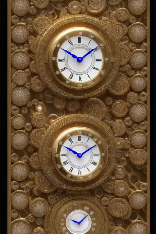 3d mandelbulb 3d fractal with real silver gears of mechanical clock with 12 beautiful realistic girls dancing in clock numbers in beautiful color full space