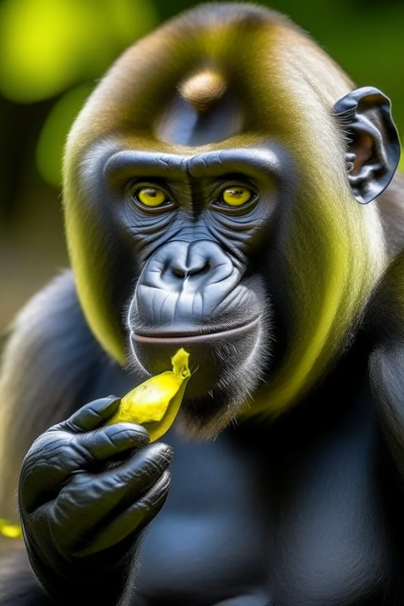 gorilla tag monkey with banana in hand