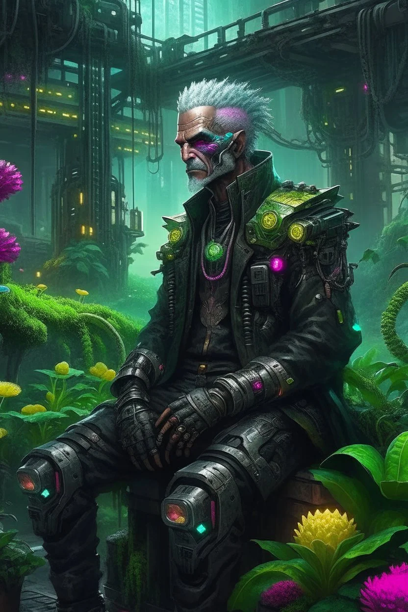 cyberpunk villan in eden gardens