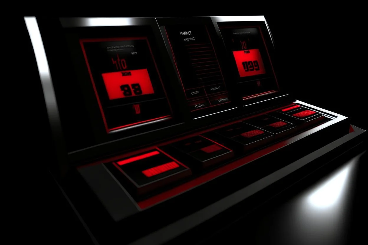 Designing the TARDIS console's critical alert UI: a sleek rectangular box with a thin red border against a black backdrop. "WARNING" boldly in red at the top, followed by "Temporal Instability Detected" and a red exclamation mark icon. Include a small warning symbol and a "[Details]" button for further info. The text flashes or scrolls for emphasis, using vibrant red to ensure urgency and visibility. This UI ensures vital alerts are clear and prominent, crucial for navigating time and space saf