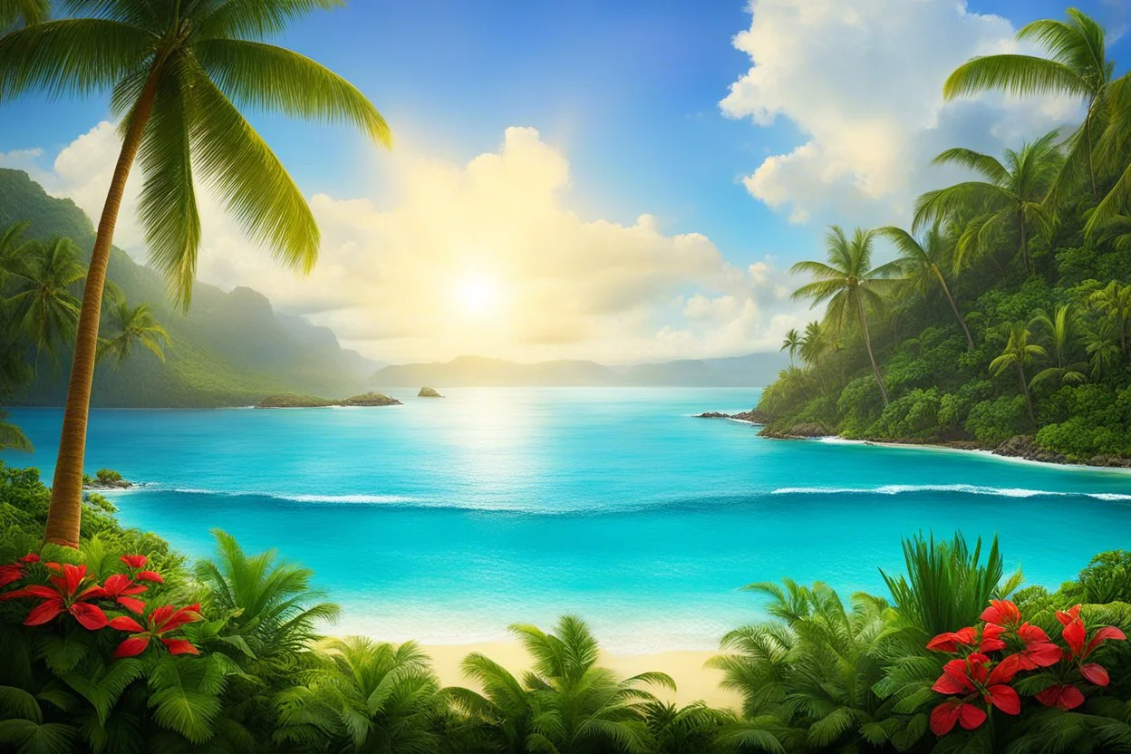 "Paradise Triptych" by Peter Palombi