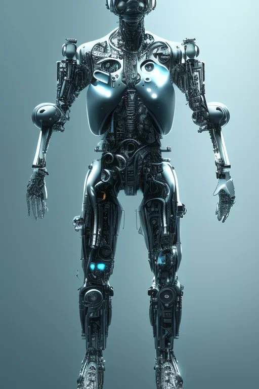 cyborg, men, matrix style