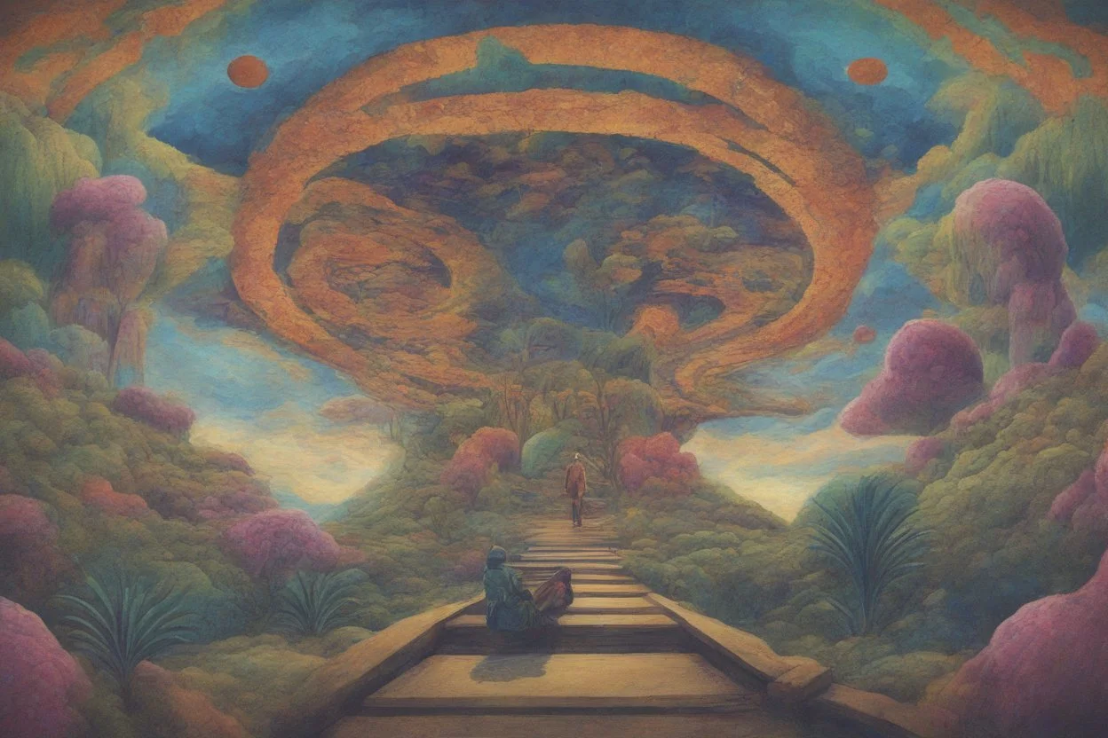 Solitude dmt art