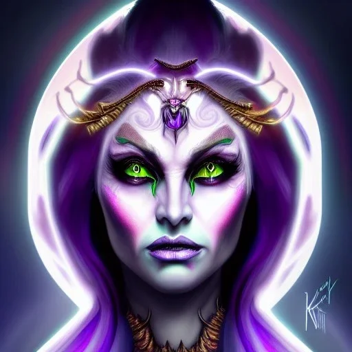 ultra detailed fullbody portrait of beautiful Enchantress villain , extremely detailed digital painting, extremely detailed face,crystal clear eyes, in the style of robert e howard and pablo oliveira and Ken Kelley and Keith Parkinson ,mystical colors,perfectly centered image, perfect composition, rim light, beautiful lighting,8k, stunning scene, raytracing