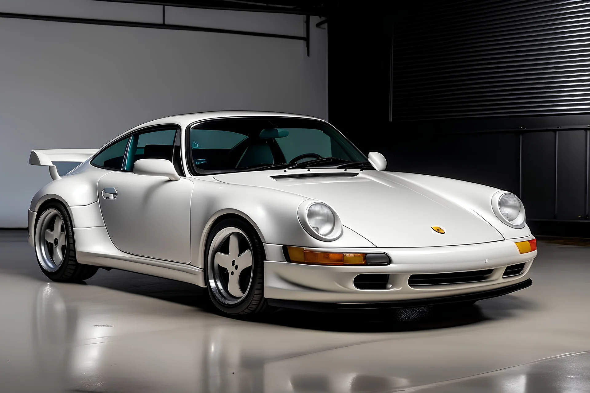 new porsche 959 white with grafit