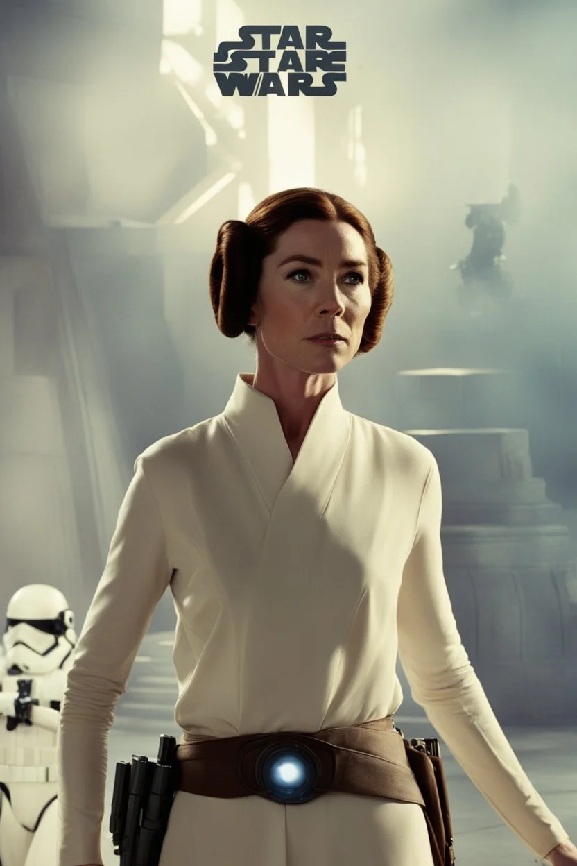 Julianne Nicholson is Princess Leia in her iconic scene