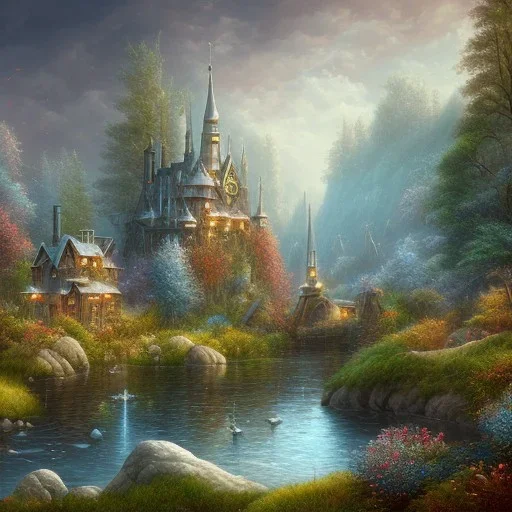 Fantasy landscape