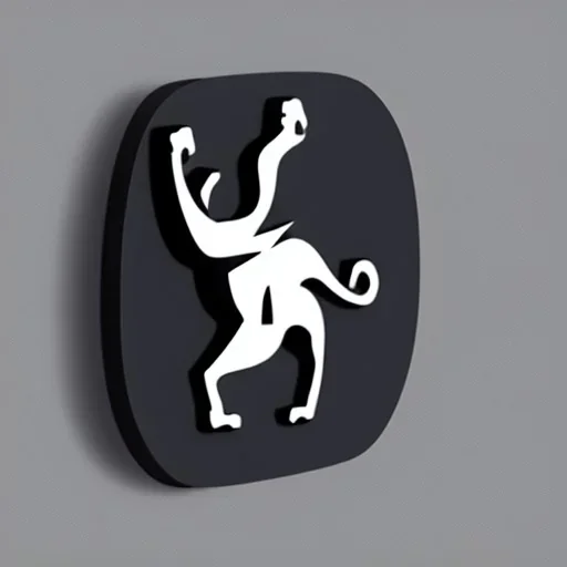 peugeot brand square logo futuristic lion