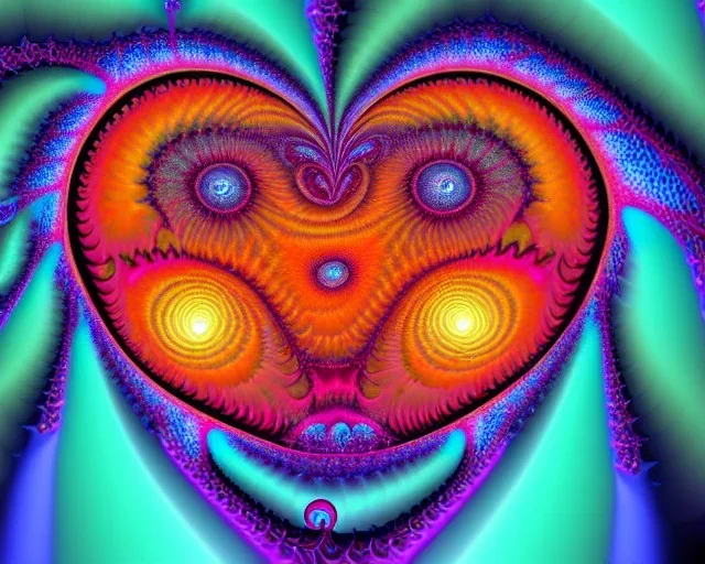 fractal soulmate lovers