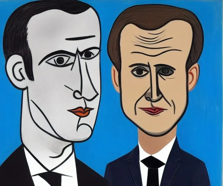 Macron by picasso