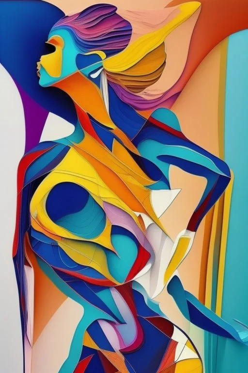 Abstract art, bodies