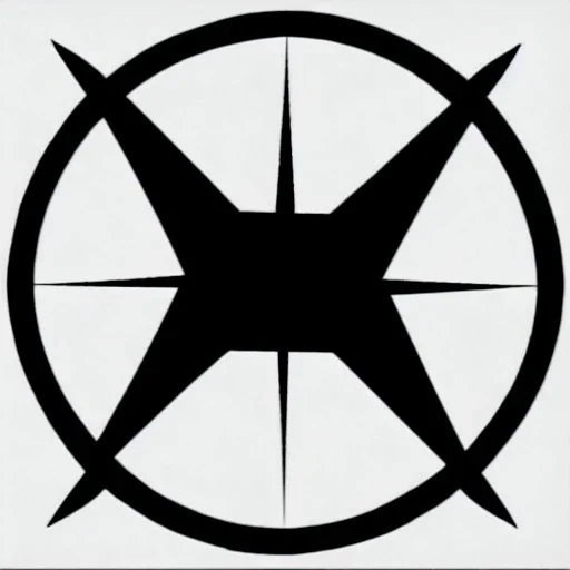 Devil demon satan king war code prophecy black and white star symbol summon words