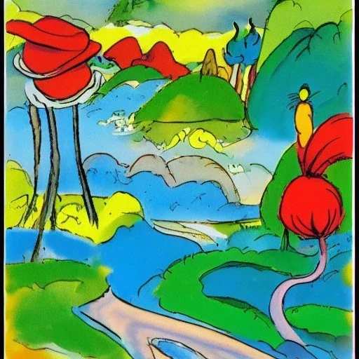 landscape dr seuss