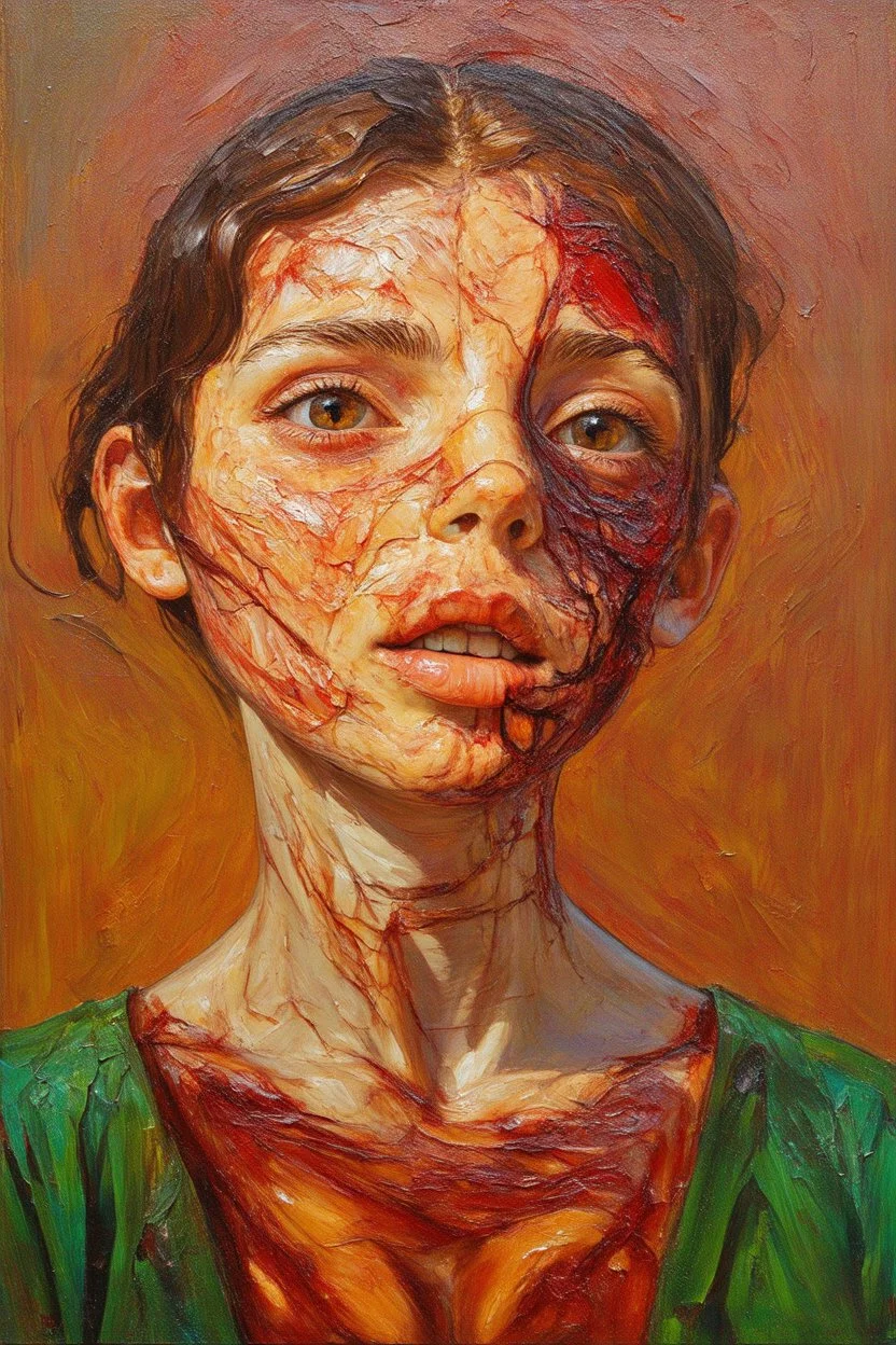 The wound is the place life enters you; Surrealistic Post-Impressionism