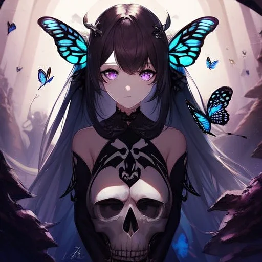 Skull's Queen, Butterflies everywhere,