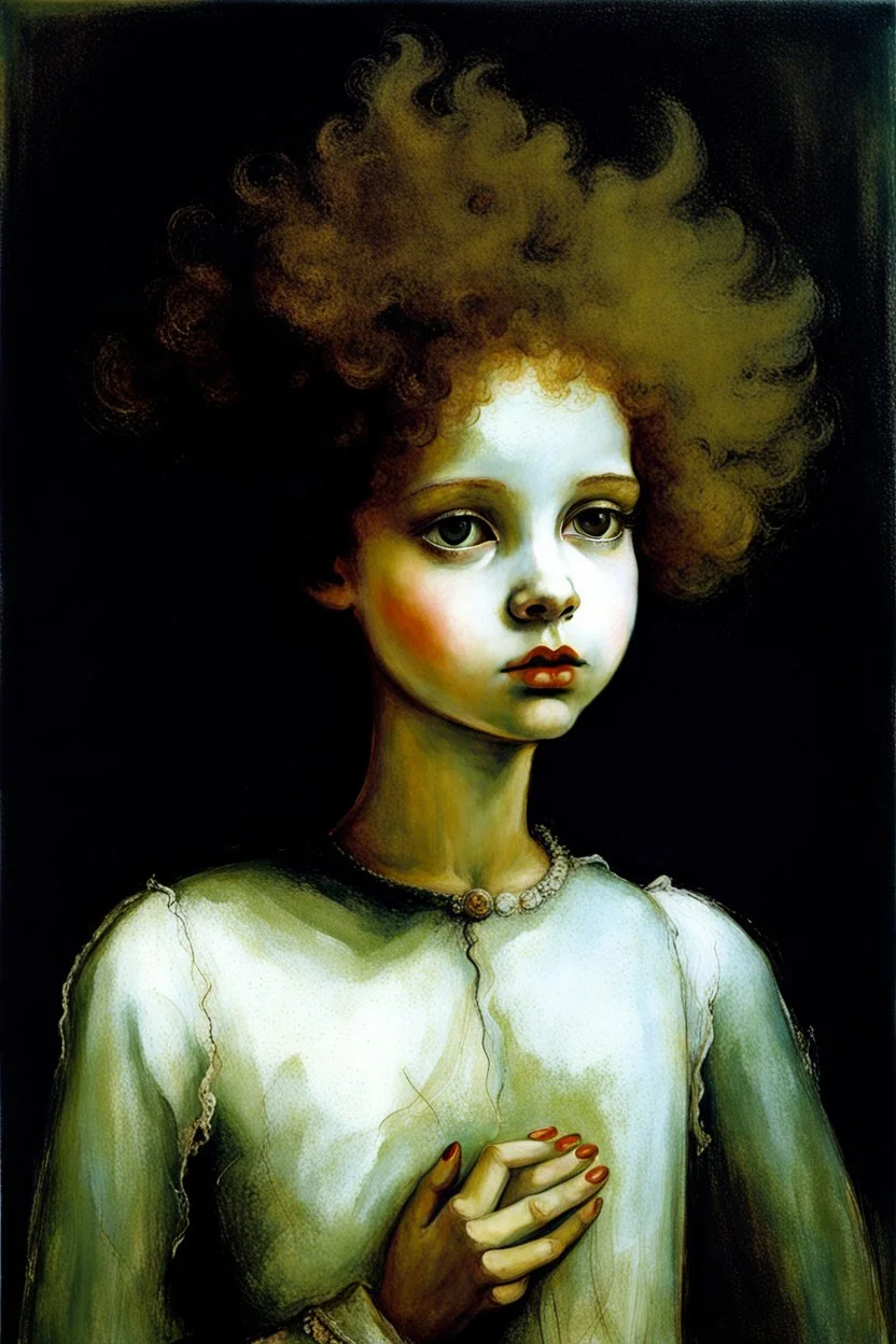 young girl Leonor Fini Contemporary art