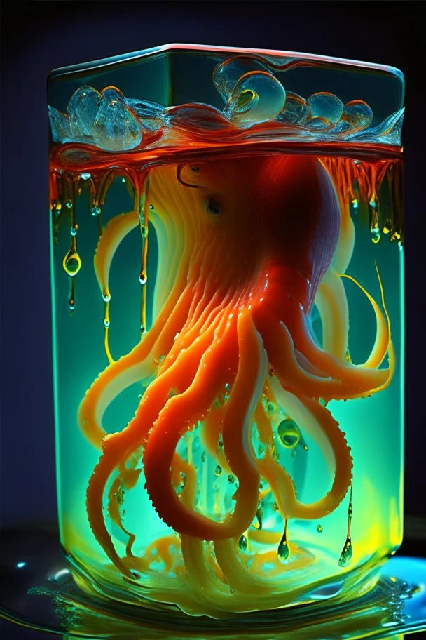 jello-o octopus; magic realism